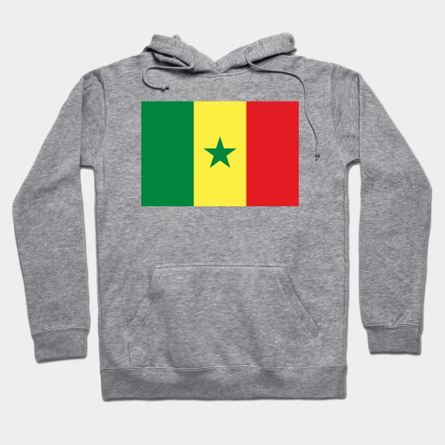 Flag of Senegal Hoodie by COUNTRY FLAGS